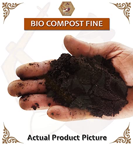 Shehri Kisaan® वनस्पतींसाठी PROM-फॉस्फेट समृद्ध सेंद्रिय खत- 1kg |2-4MM| 100% नैसर्गिक जैव खत आणि माती बूस्टर | होम गार्डनसाठी उच्च सेंद्रिय कार्बन, सूक्ष्म आणि मॅक्रो पोषक समृद्ध फुलांच्या वनस्पती अन्न