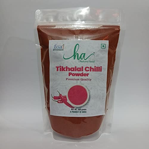 HA Spices Tikhaal मिर्च पाउडर 500gm पैक