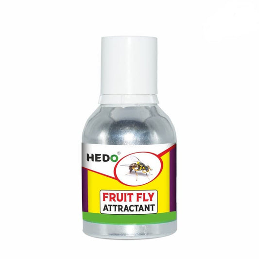 HEDO फल मक्खी जाल आकर्षक 25ml (मिथाइल यूजेनॉल) 1 का पैक।