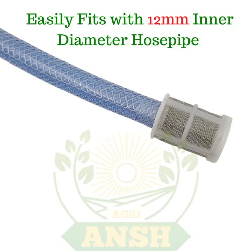 एग्रीएनश वॉटर इनलेट माइक्रो पंप फ़िल्टर स्टेनलेस स्टील नेट प्लास्टिक फ्रेम डायाफ्राम पंप इनलेट नली पाइप के लिए उपयोग किया जाता है