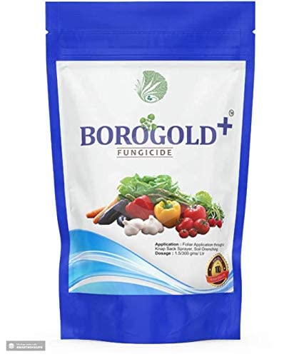 Preventive Fungicide and Bactericide for Plants - Borogold+ 300gms