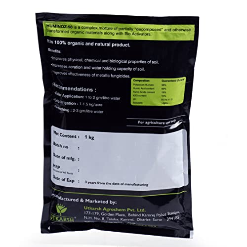 Granular humic acid