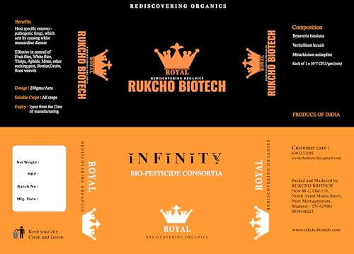 RUKCHO BIOTECH INFINITY | Bio Pesticide consortia 250gms