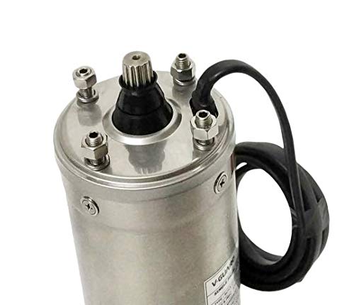 वी गार्ड सबमर्सिबल पंप डिजिटल कंट्रोल पैनल के साथ (मल्टीकलर) | NOVA- OT0110 (1HP 10 स्टेज 30 मीटर केबल के साथ)