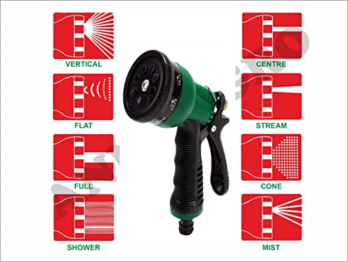 Flexzilla 12mm हाय प्रेशर हेवी ड्युटी ब्रेडेड वॉटर पीव्हीसी होज पाईप जोडण्यास सुलभ, गार्डन, कार वॉश, फ्लोअर क्लीन, स्प्रे गनसह पेट बाथ आणि पार्क (10 मीटर) | 3 वर्षांच्या रिप्लेसमेंट वॉरंटीसह पिवळा