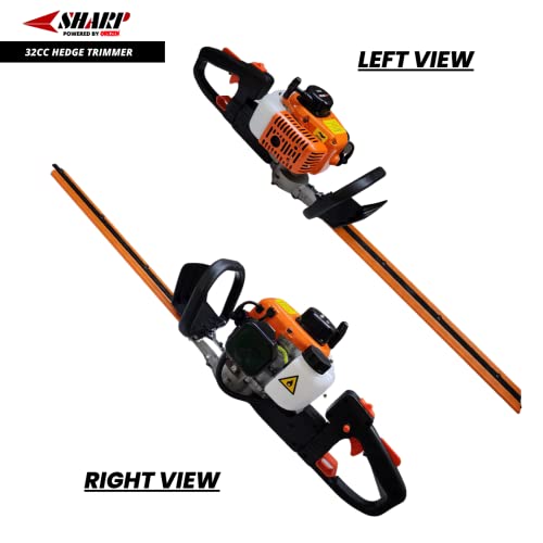 OREZEN Sharp 32CC - 2 Stroke Air Cooled Engine - Portable Crop Harvestor - (Hedge Trimmer)