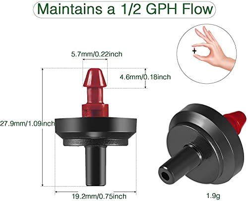 Pinolex® Premium Drip Irrigation Gardener's Micro Drip Kit for up to 20 Pots