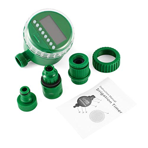 Pinolex Drip Irrigation Automatic Water Controller Timer For Garden Lawn