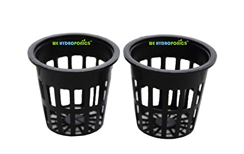 WE Hydroponics 2 Inch Netpots - Set of 60, for NFT, Hydroponics, Aquaponic, Dutch Bucket, DWC, Kratky System and Nursery