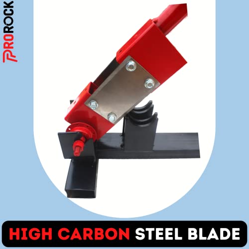 PROROCK Heavy Duty Manual Sugarcane Bud Cutter | Dual Blades | Farmer Tools | Agriculture Tools for Farming | Carbon Steel