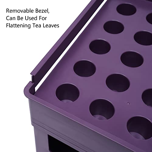 30 Bags Hand Tea Packaging Machine, 7-14g Manual Tea Bag Packing Machine Applicable 30 Holes Tool Tea Seasoning Packaging Tea Dispenser For Small Business Store