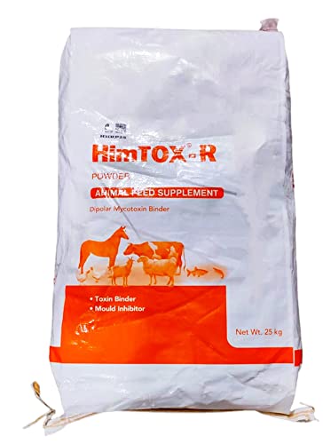 HIMTOX-R पाउडर डिपोलर Myco-T/T- बाइंडर एनिमल फीड सप्लीमेंट छोटे और बड़े जानवरों के लिए (25 Kg)