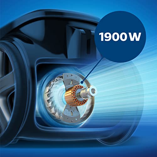 Philips PowerPro FC9352/01-Compact Bagless Vacuum Cleaner for home, 1900Watts for powerful suction, Compact and Lightweight, with PowerCyclone 5 Technology and MultiClean Nozzle for thorough cleaning.