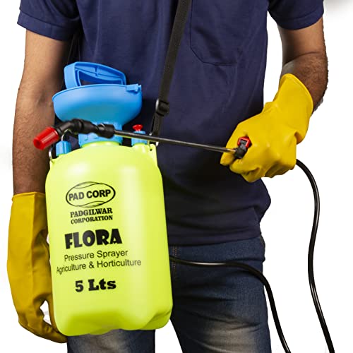 PAD Corp Flora Pressure Garden Water Sprayer Capacity 5 Litre.