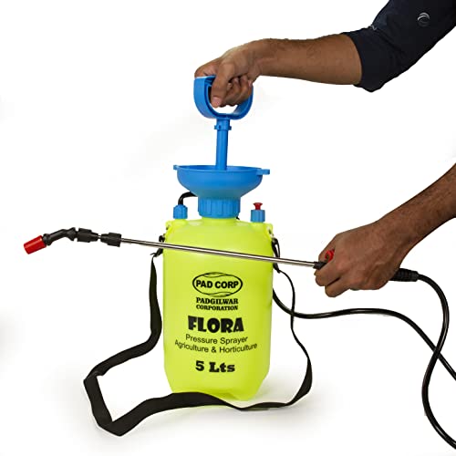 PAD Corp Flora Pressure Garden Water Sprayer Capacity 5 Litre.