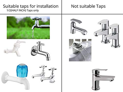 ANNA AGRO (Size : 1/2 (0.5) Inch, Length: 10 Meters, Green) 3 Layered Heavy Duty Braided Water Hose Pipe for Watering with Spray Gun Easy to Connect, Garden, Car Wash, Floor Clean, Pet Bath, Yard.