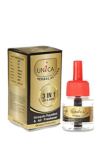 Unica With Herbal Actives Herbal Mosquito Repellent With Pure Herbal Actives Neem, Lemongrass, Tulsi, Eucalyptus (Pack Of 6)