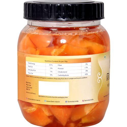 Vinegar Papaya– Sirka Papita | 100% Fresh & Homemade (500gm)