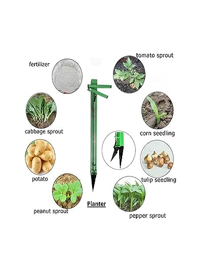 AGROMARK Seeder for Sowing Seeds/Vegetable Transplanter/Fertilizer Planter/Agriculture Tool