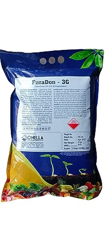 ONELLA FURADON-3G Insecticide and NEMATICIDE, Carbon 3% CG (ENCAPSULATED), Insect Protector