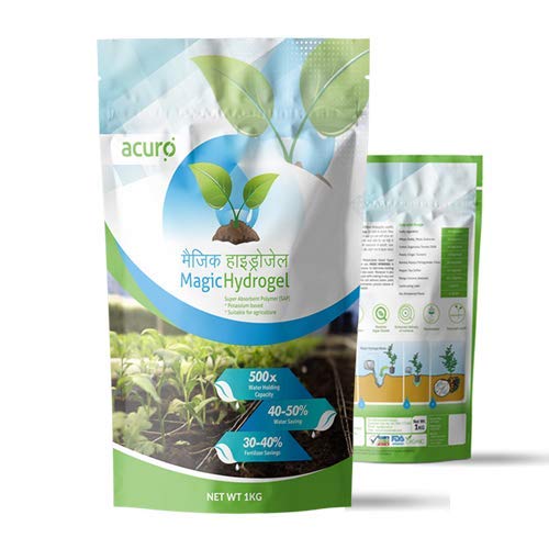 एक्यूरो मैजिक हाइड्रोजेल पॉलिमर (सफ़ेद, 1000 ग्राम)