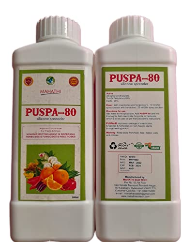 Mahathi Puspa 80 Silicone Spreader, Adjuvant Spray - 500 Ml