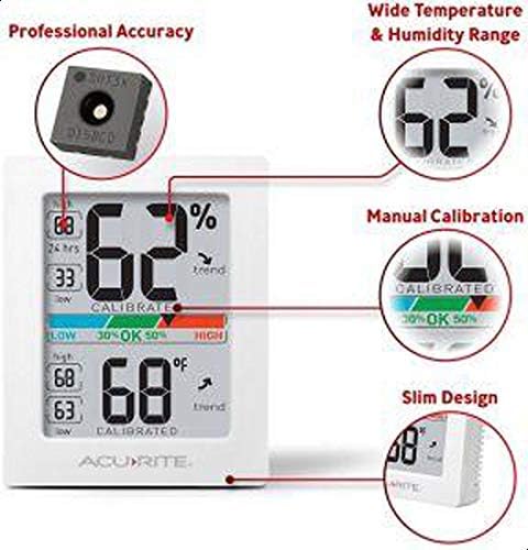 Acu Rite 01083 M Pro Accuracy Temperature & Humidity Monitor