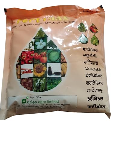 एरीज़ एग्रो फर्टिमैक्स एनपीके 13:40:13 पौधों के लिए पानी में घुलनशील उर्वरक 1 किलोग्राम