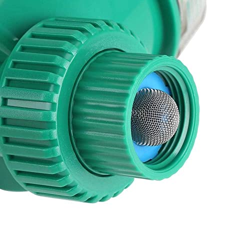 Ubersweet® Automatic Water Timer, 5pcs/Set Watering Irrigation Controller Kit with G3/4 7/11mm Quick Y-Shaped Connector for Landscape Agriculture Garden Orchard