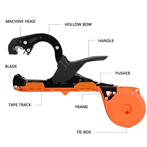 Trendy Retail Agriculture Plant Tying Tool Tape Tool Hand Tying Machine for Fruit Flower Vegetable Vine Cucumbers