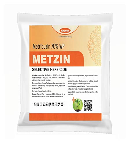 metribuzin herbicide in tomato Katyayani METZIN Metribuzin 70% WP Herbicide for Controls weds in Whea – resetagri