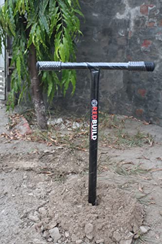 REDBUILD™ Blade Earth Auger Hole Digger | Hole Digger Gardening 6 Inches