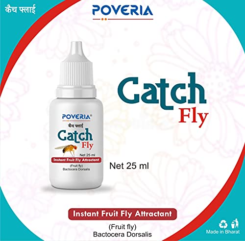 Poveria CatchFly Bactocera Dorasalic Fruit Fly Attractant Liquid methyl Eugenol- 25ml