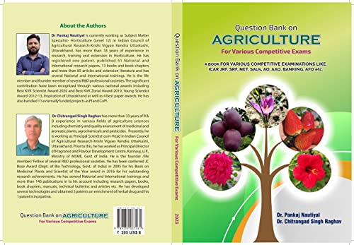 Question Bank on Agriculture for Various Competitive Exams