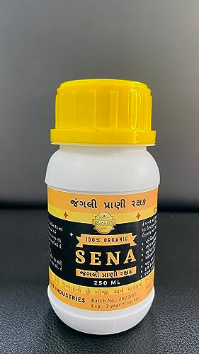 फार्मकेअर्स SENA वाइल्ड बोअर-पिग वाइल्ड ॲनिमल्स रिपेलेंट (250ml) नैसर्गिक फॉर्म्युलेशन जे जंगली डुक्कर, पोर्क्युपाइन्स, बायसन, हरण आणि बैलांना इजा न करता दूर करण्यासाठी