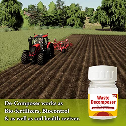 Improve soil fertility using decomposer culture