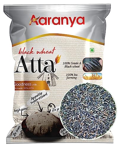 BLACK WHEAT ATTA| 100% natural | First grade quality grain| Diabetes atta | Full fiber grain | Delecious wheat flour