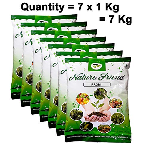 Nature Friend Phosphate Rich Organic Manure (PROM) Organic Fertlizer for plants - 7 Kg