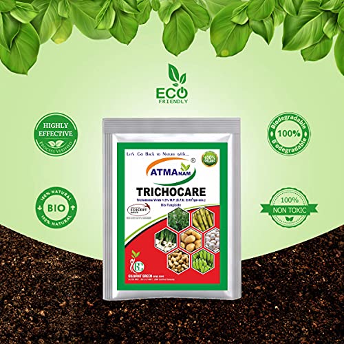 Atmanam Certified Organic Bio Fungicide for Seeds and Young Plants Trichoderma viride-3.6kg