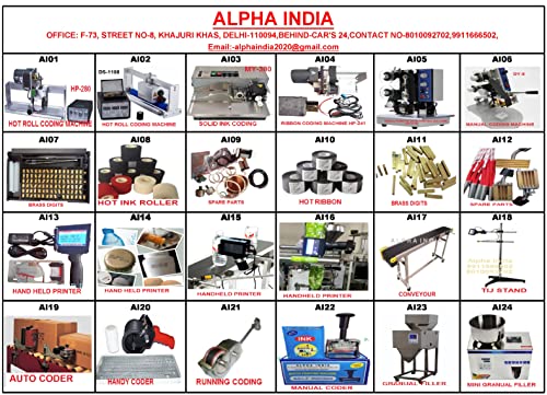 ALPHA INDIA DELHI Teflon Belt For Band Sealer Machine Model FR-770 (Size-770,mm X 15,mm,)(Pack of 10,Piece)