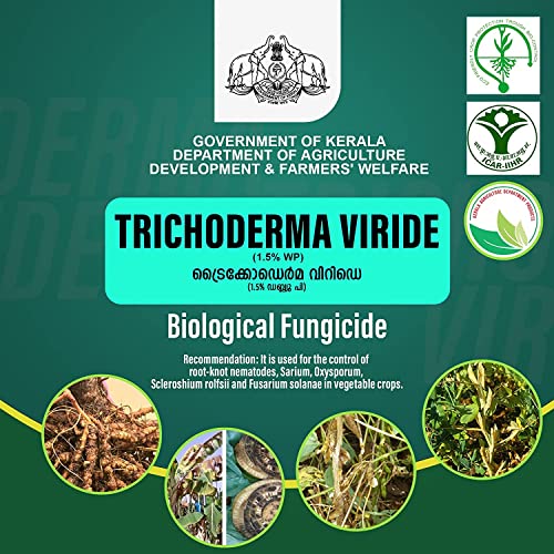 केरलाग्रो ट्राइकोडर्मा विराइड 1.5% WP-500 ग्राम 2 का पैक (250 ग्राम प्रत्येक)