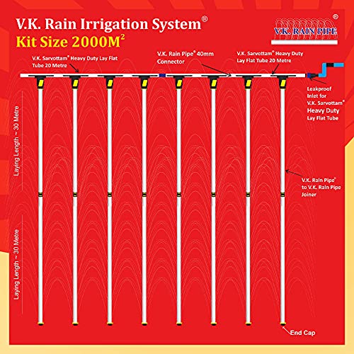 V.K. Sarvottam Rain Pipe Irrigation System