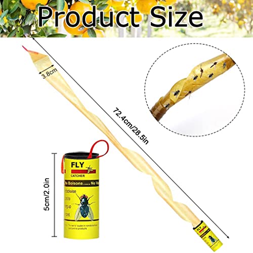 Supvox® 16Pcs फ्लाय ट्रॅप किट, कीटक, पांढरी माशी, ऍफिड्स, लीफ मायनर, थ्रिफ्स, गार्डन आणि फार्ममधील कीटकांसाठी पिवळा अल्ट्रा स्टिकी ट्रॅप इनडोअर किंवा ग्रीनहाऊससाठी हँगेबल फ्लाय स्टिकर पेपर वापरा.