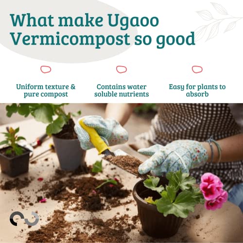 Ugaoo Organic Vermicompost Fertilizer for Plants - 5 Kg