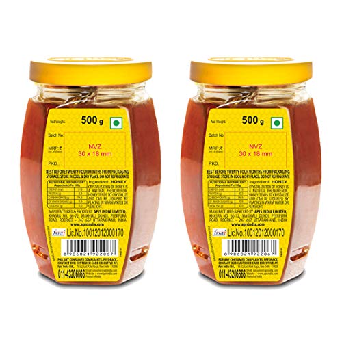 एपिस हिमालय हनी, ५०० ग्रॅम (१ विकत घ्या १ मोफत)