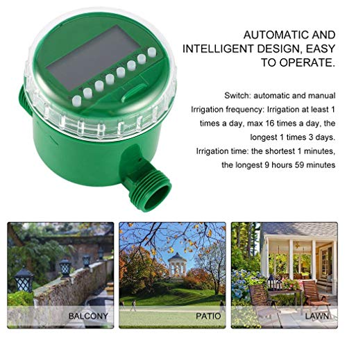Pinolex Drip Irrigation Automatic Water Controller Timer For Garden Lawn