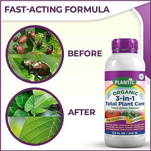 Plantic 3 in 1 Organic Plant Care Triple Action Formula for Plants