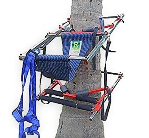 RTECH Advanced Coconut Tree Climber, Multi Tree Climbing Device XL-50, Coconut Tree South India, Goa, Tamil Nadu (15" - 51" Tree Circumference)