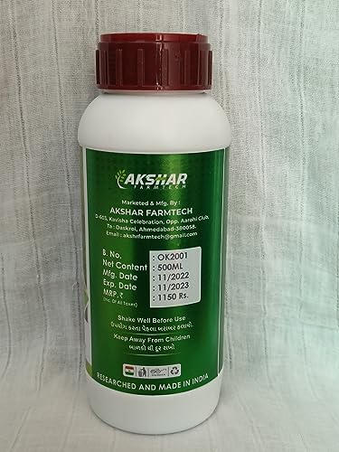 Orgakill (500ML) Eco-friendly insect controller for Agriculture and Kitchen Garden