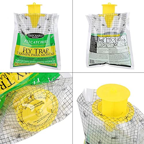 How to use fly catcher bag